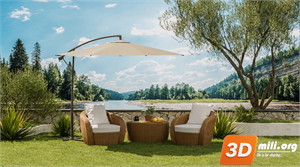 Outdoor Sofa Skp Files